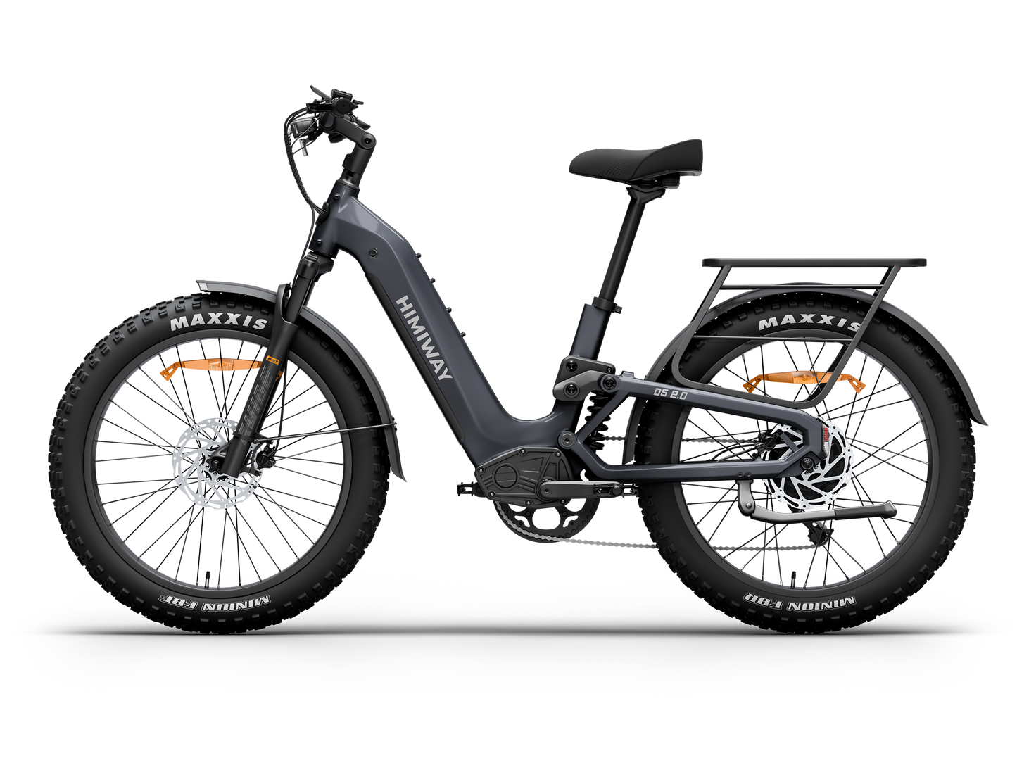 Himiway D5 2.0 ST eBike Endless Comfort: Turning Rough Roads into Silk.