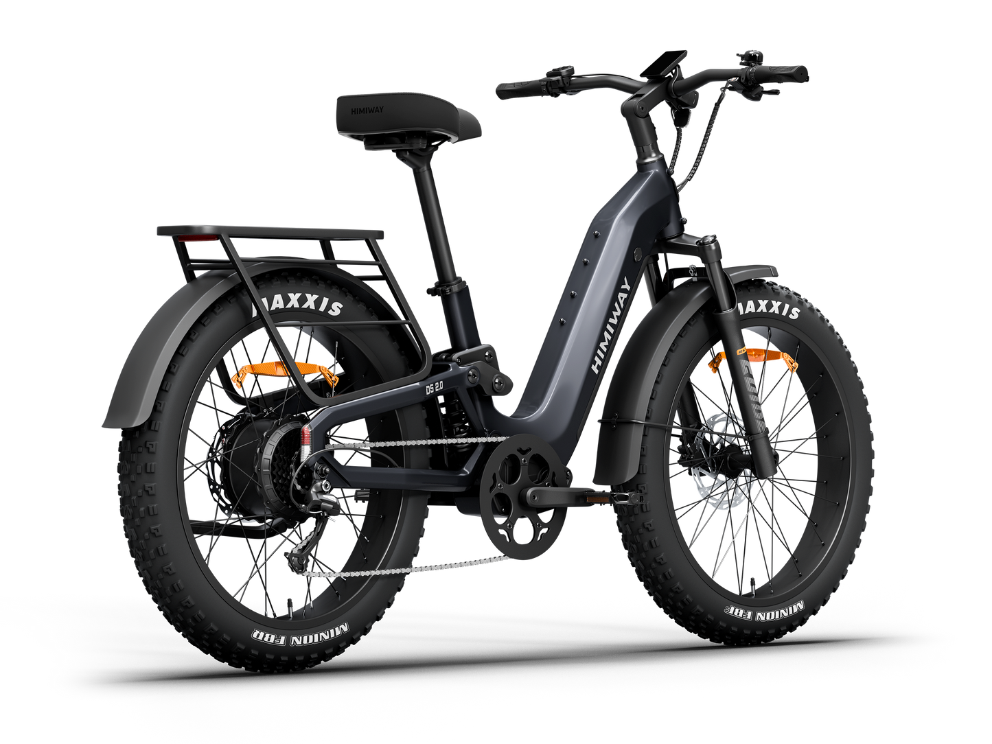 Himiway D5 2.0 ST eBike Endless Comfort: Turning Rough Roads into Silk.