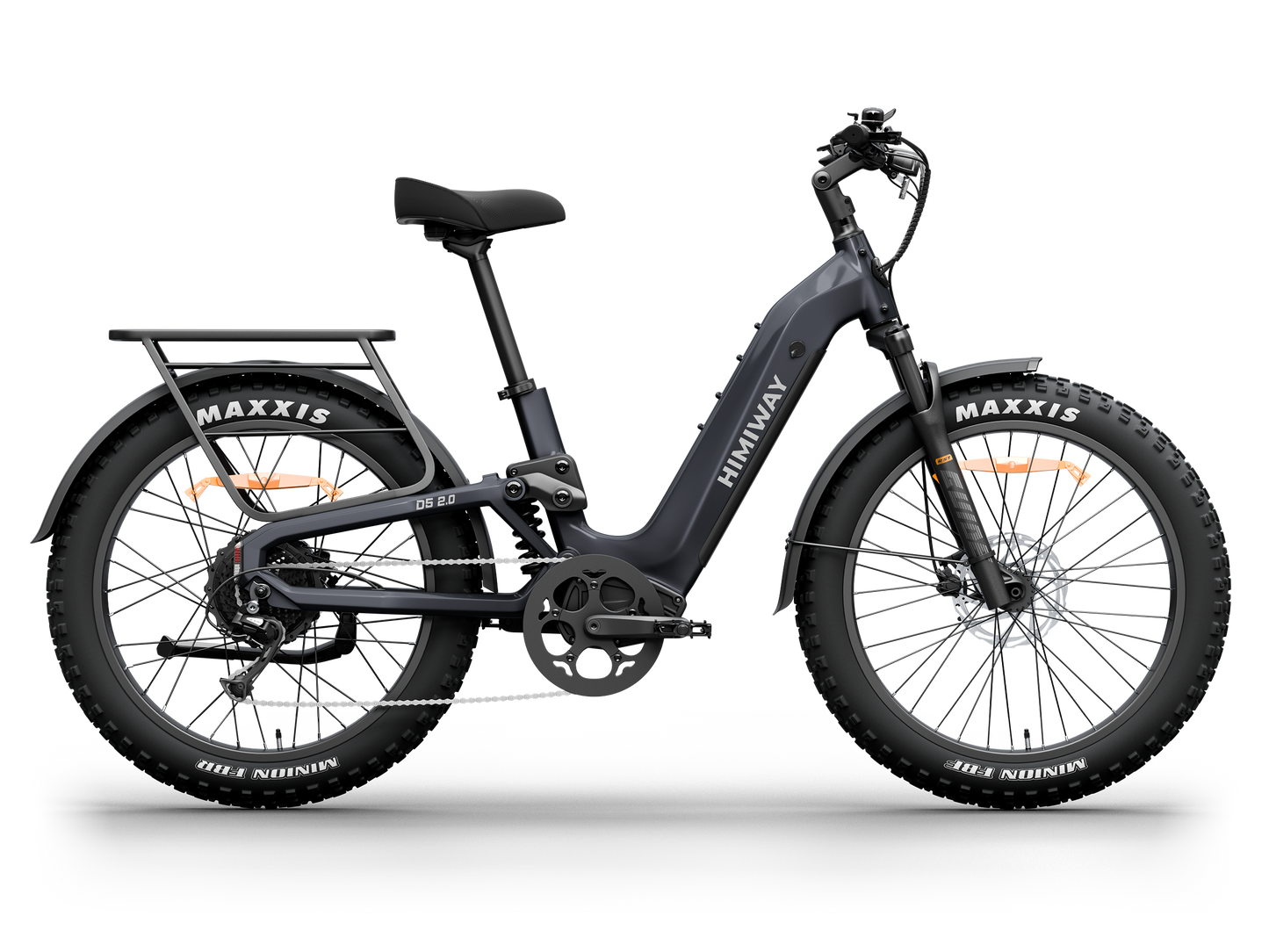 Himiway D5 2.0 ST eBike Endless Comfort: Turning Rough Roads into Silk.