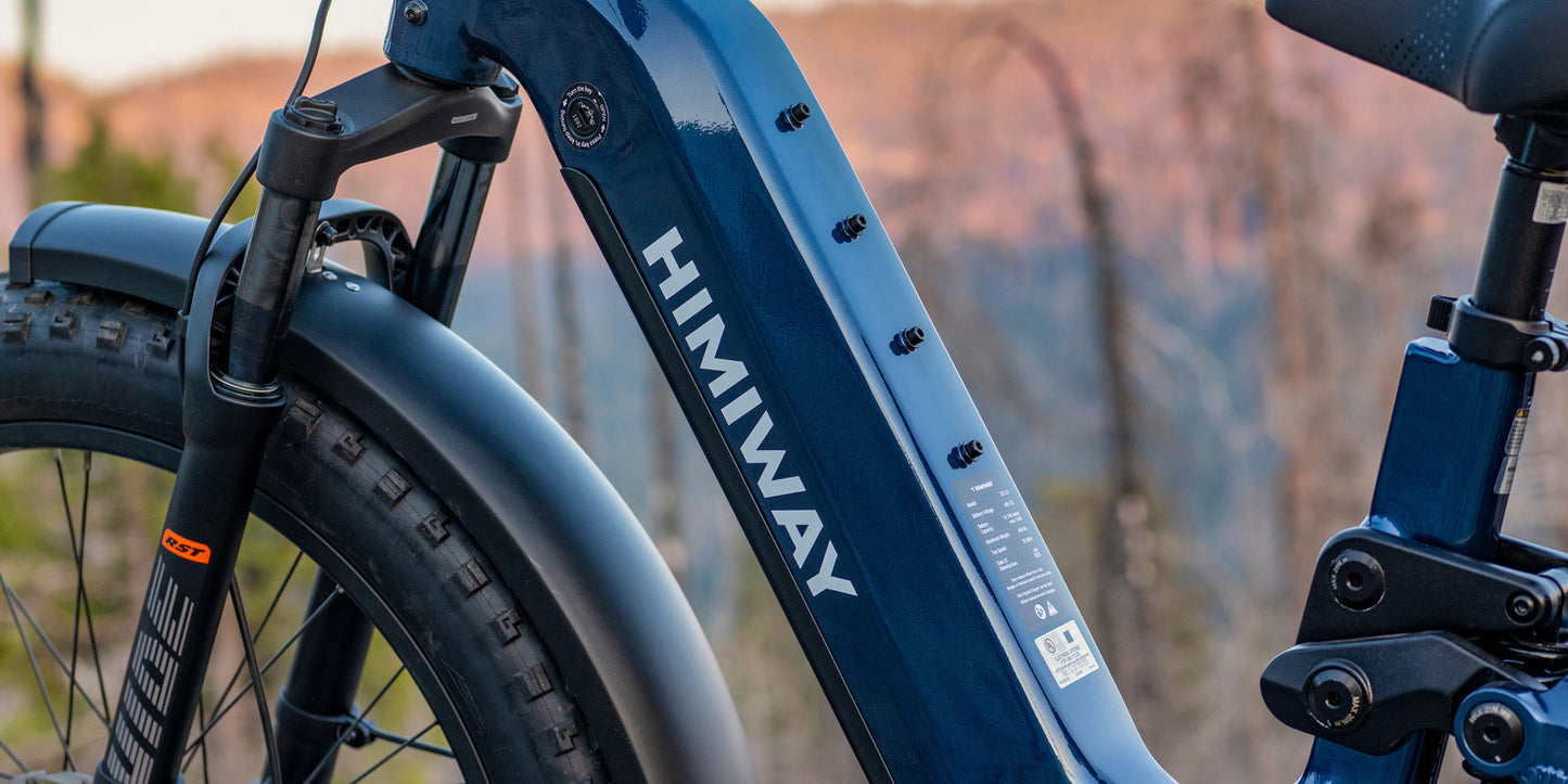 Himiway D5 2.0 ST eBike Endless Comfort: Turning Rough Roads into Silk.
