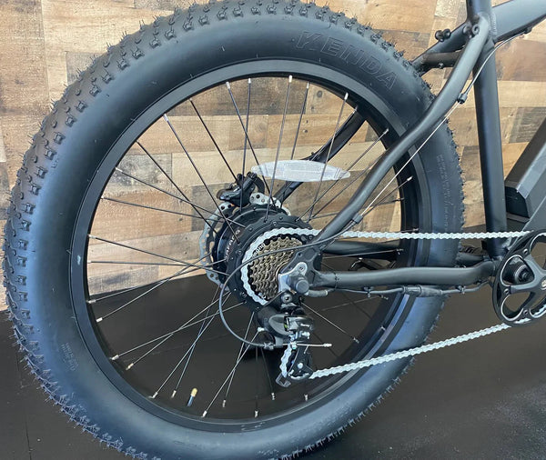 BlackRock Island Warrior Electric Bike 750W – Fat Tire Mountain Ebike