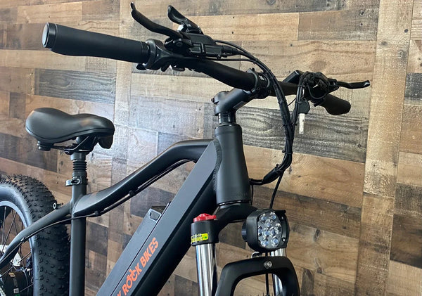 BlackRock Island Warrior Electric Bike 750W – Fat Tire Mountain Ebike