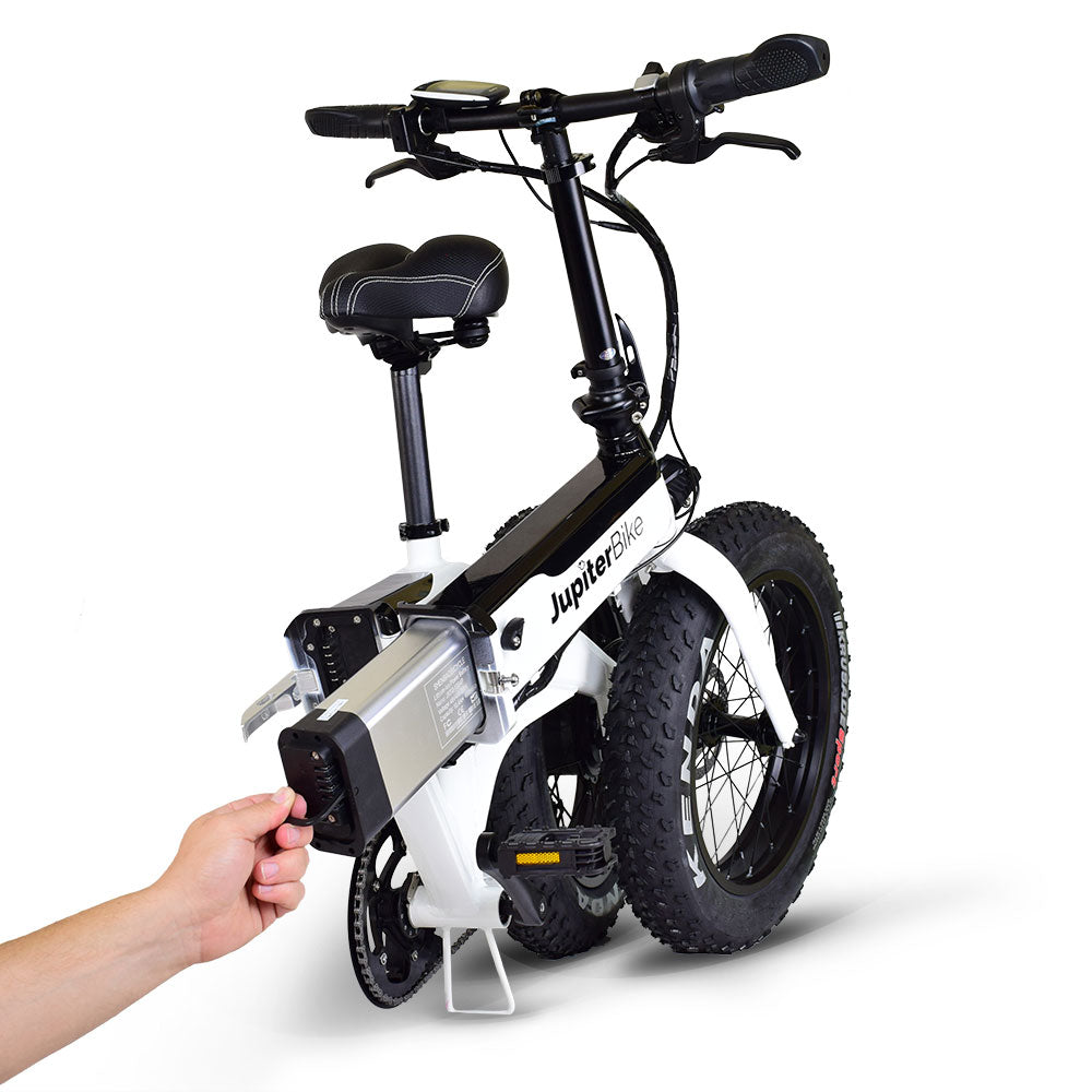 Defiant Fat Tire Folding Electric Jupiter Bike