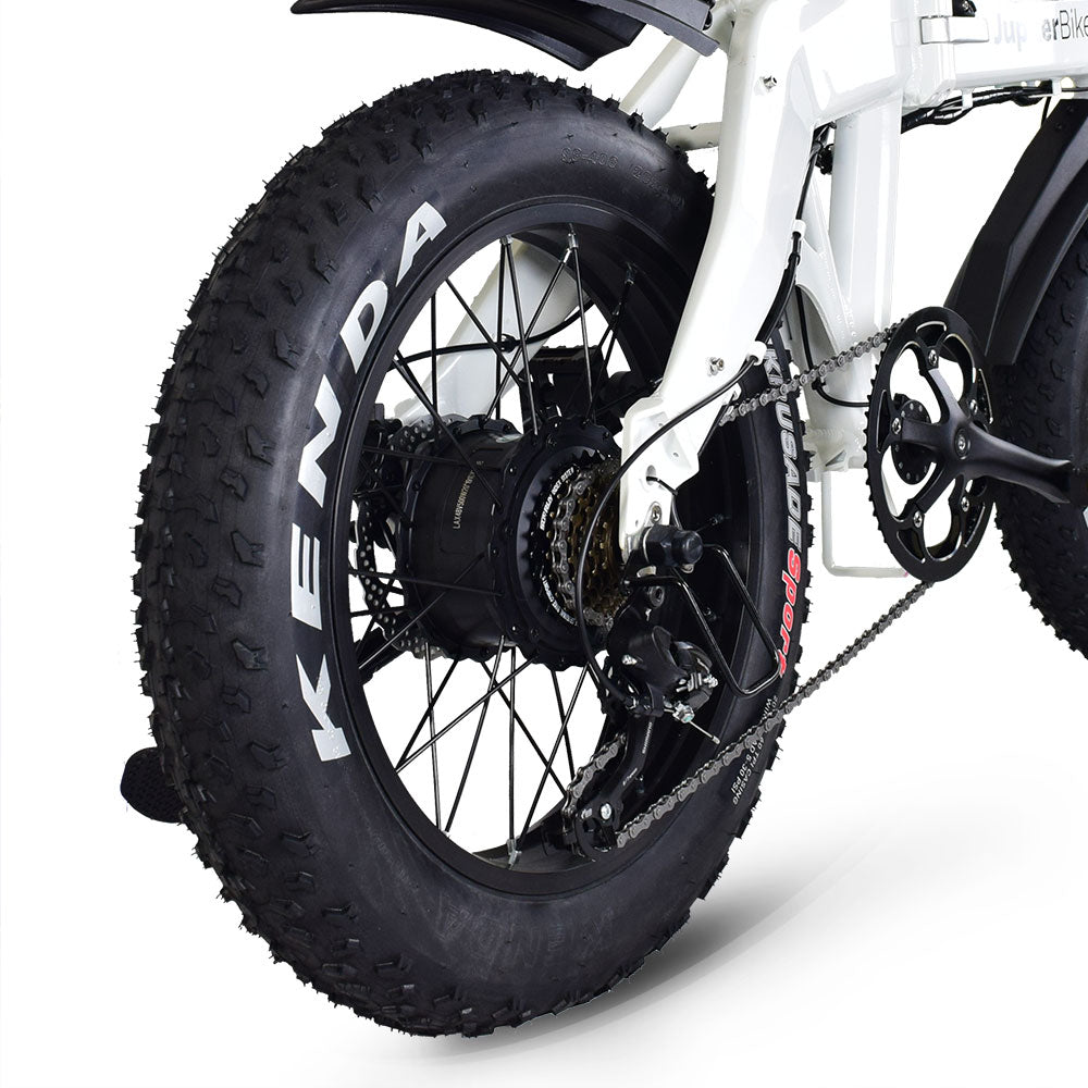 Defiant Fat Tire Folding Electric Jupiter Bike